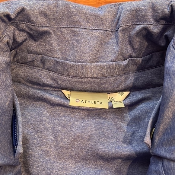 Athleta Seeker Vest Sapphire Heather Size XS - Picture 2 of 6